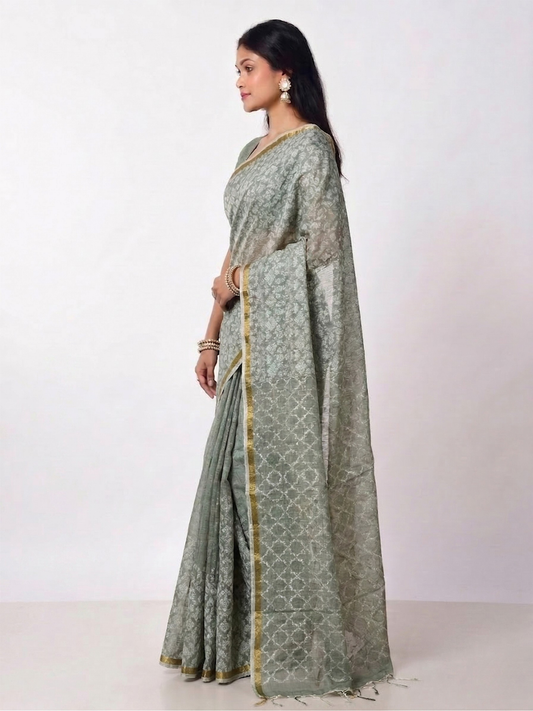 MRINALINI - MOSS GREEN