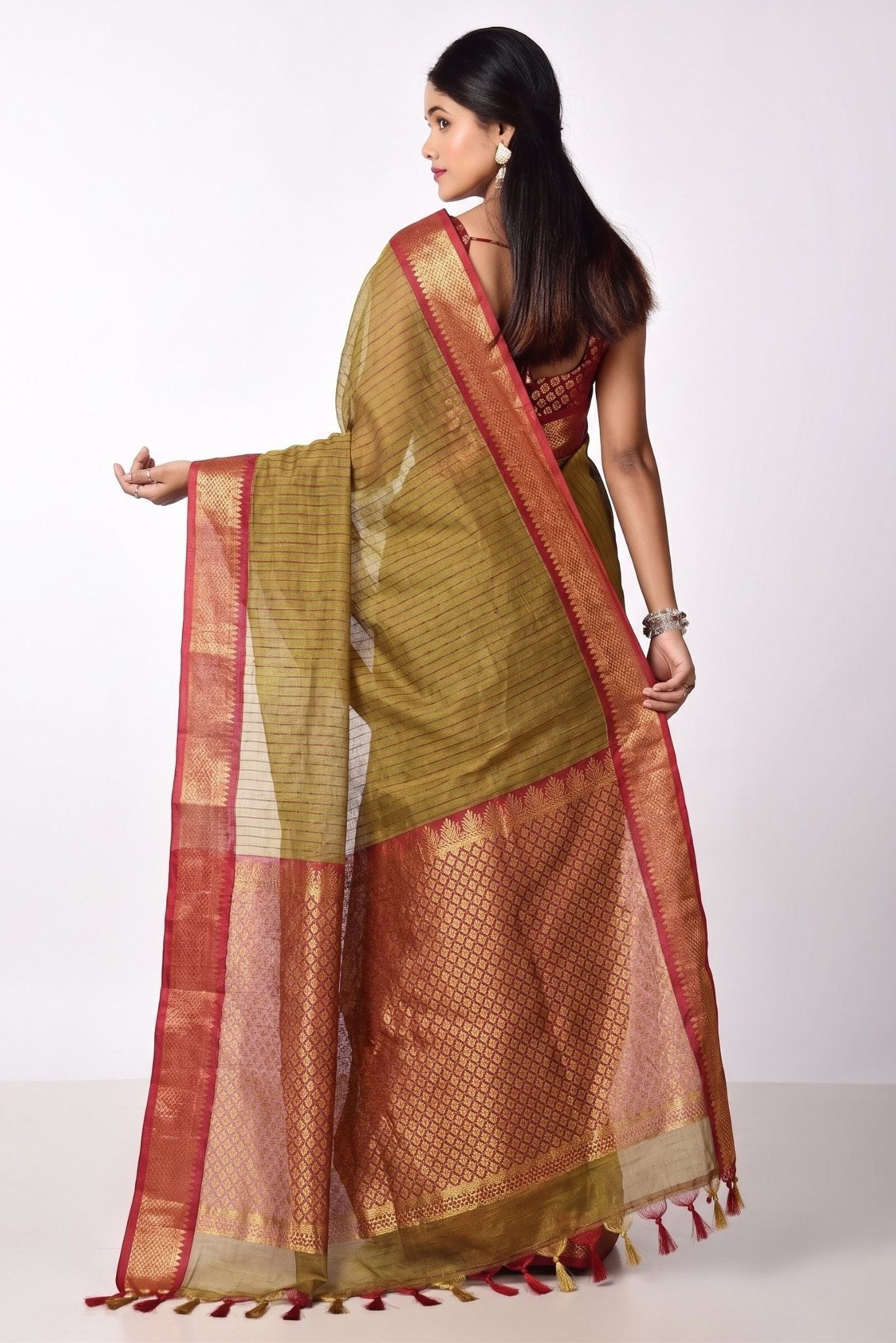 HARSHITHA - BROWN & MAROON