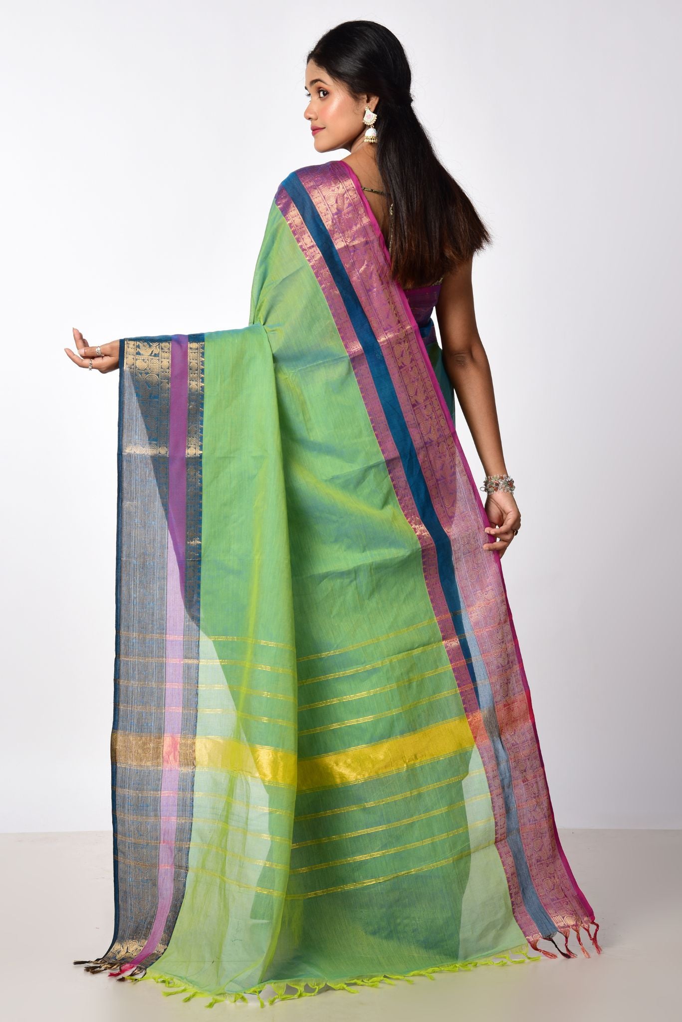 SAANVI - GREEN & PURPLE