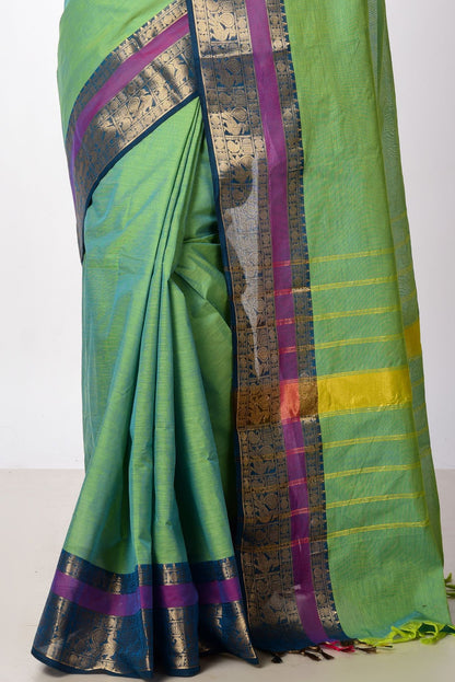 SAANVI - GREEN & PURPLE