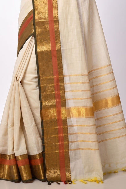 SAANVI - BEIGE & BRICK