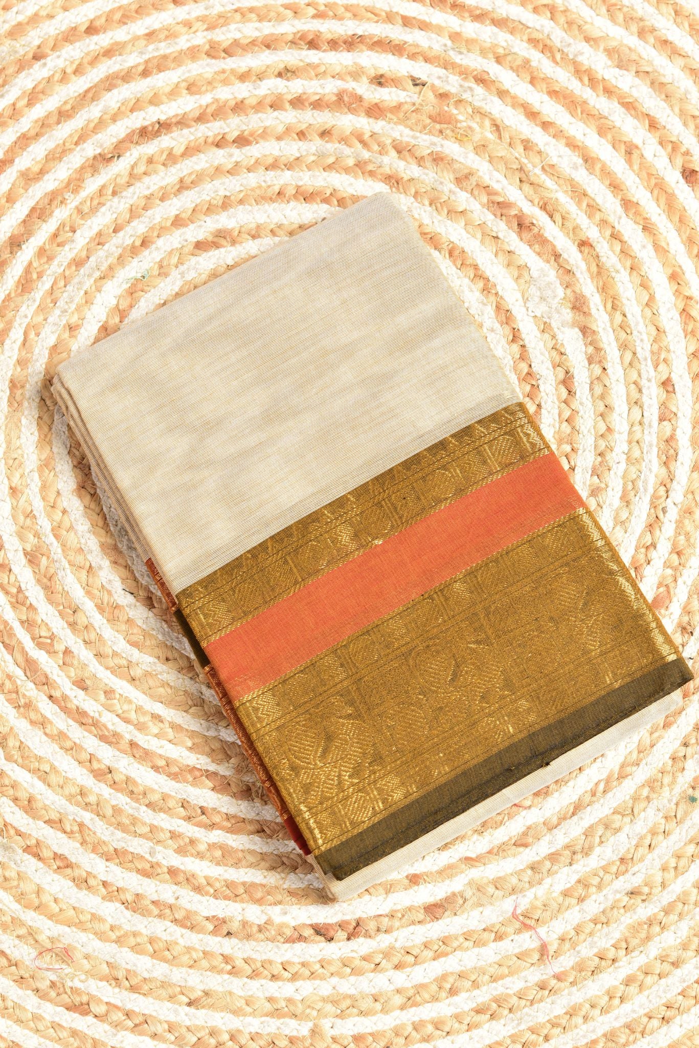 SAANVI - BEIGE & BRICK