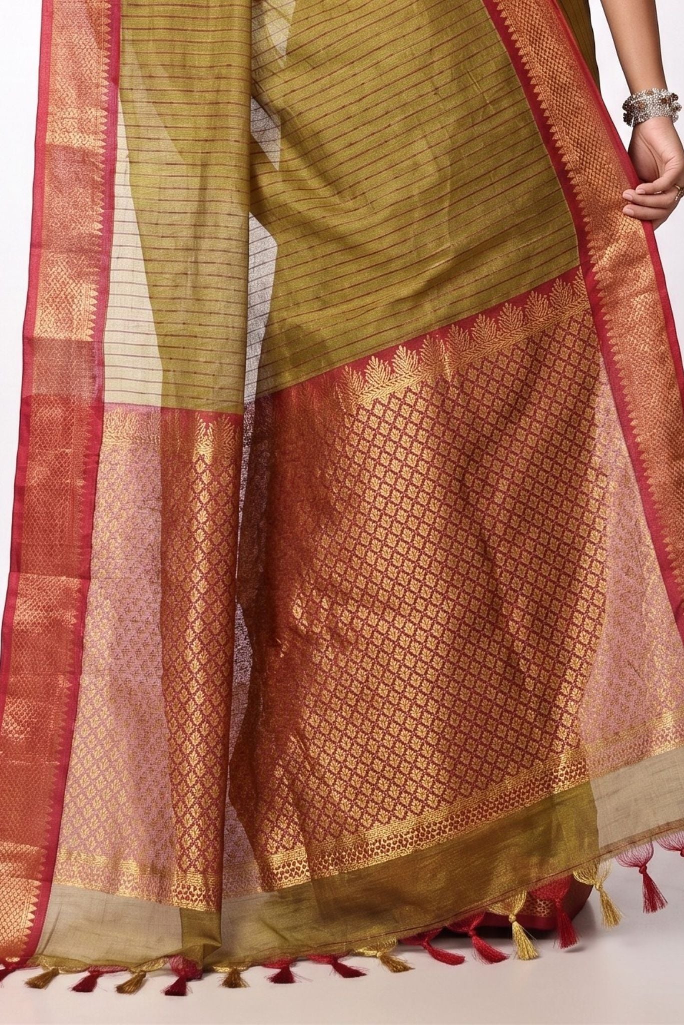 HARSHITHA - BROWN & MAROON