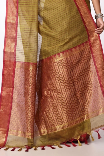 HARSHITHA - BROWN & MAROON