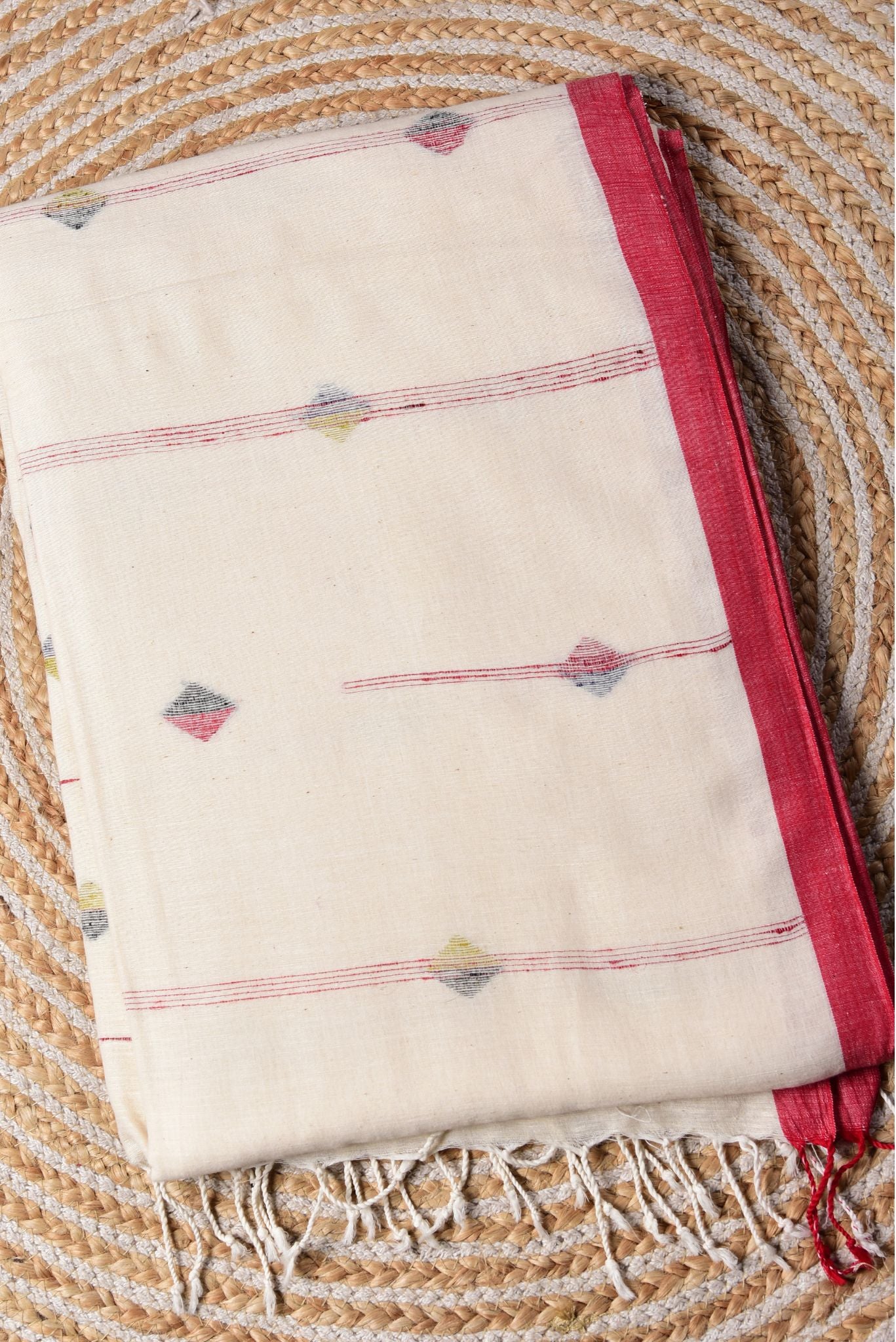 NOOR E JAMDANI - WHITE