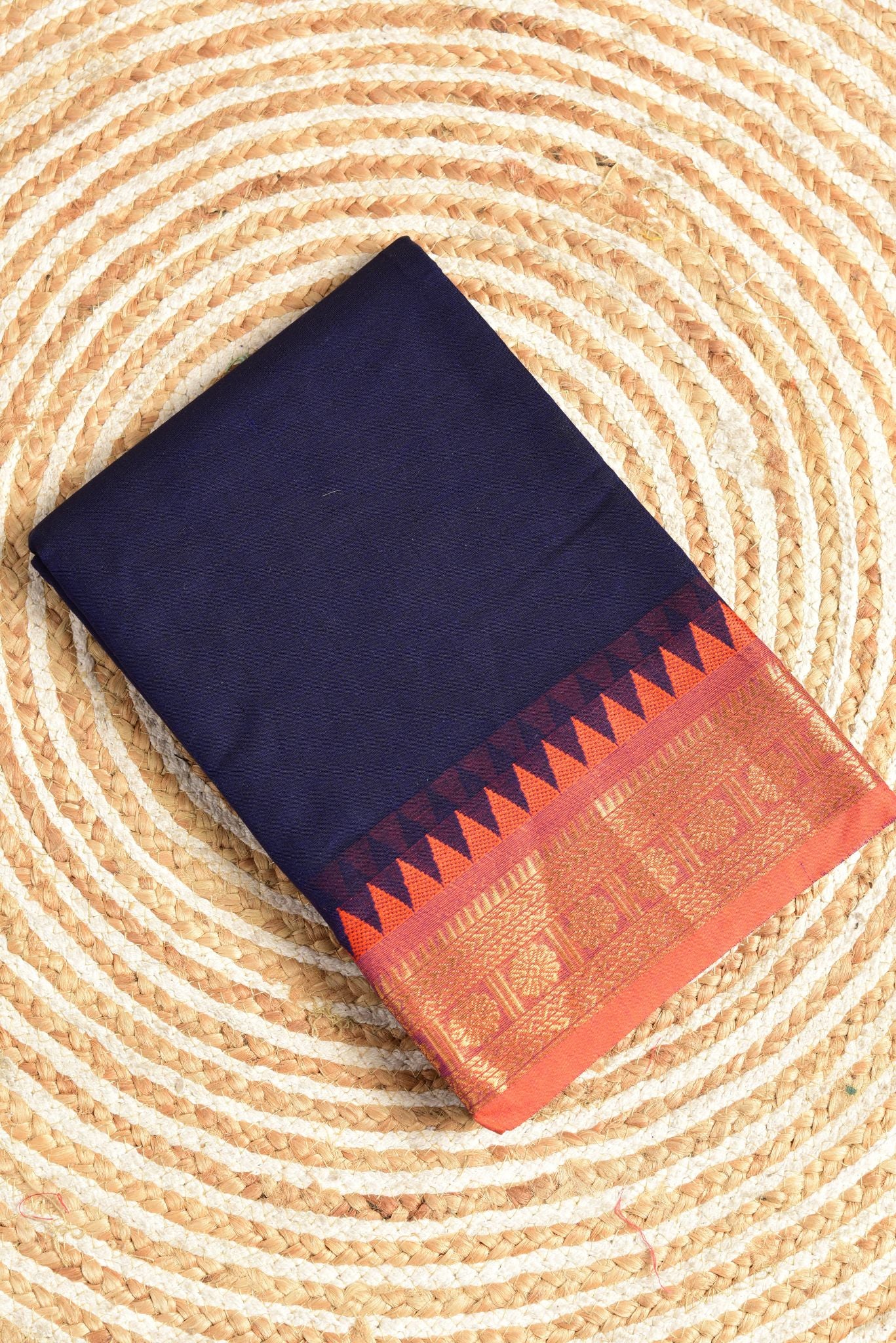 SANJIVA - NAVY & ORANGE