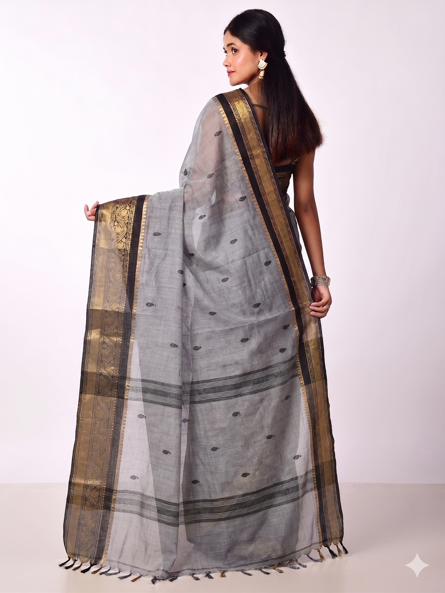SOUTH COTTON WITH KANJIVARAM BORDER