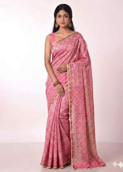 KHADI JAMDANI (ALL OVER JAAL)