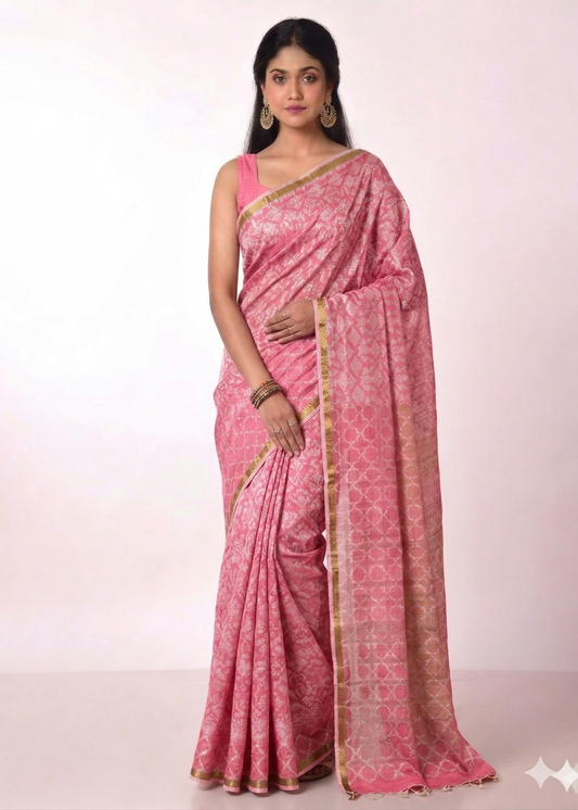 KHADI JAMDANI (ALL OVER JAAL)