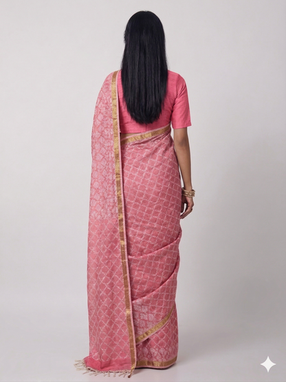 KHADI JAMDANI (ALL OVER JAAL)