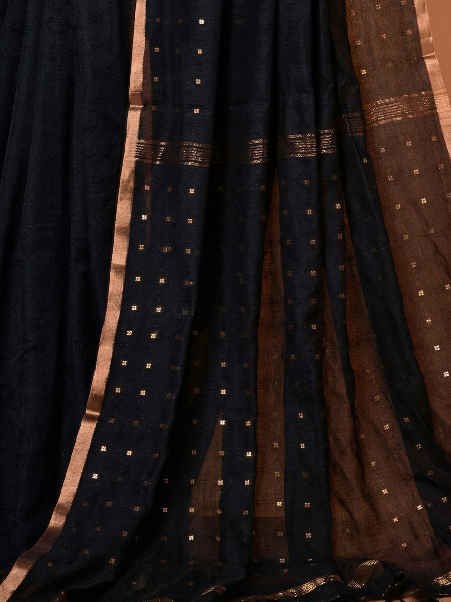 Midnight noir bamboo silk
